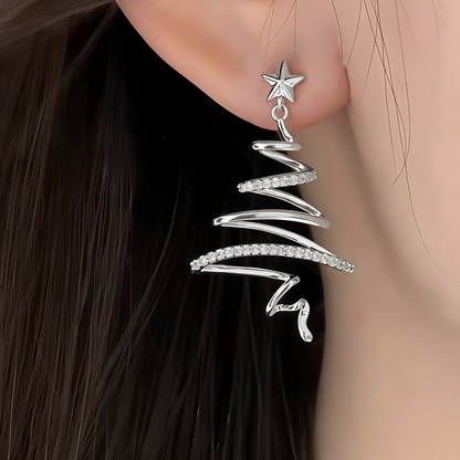 🎄Hot Sale✨Christmas Tree Earrings