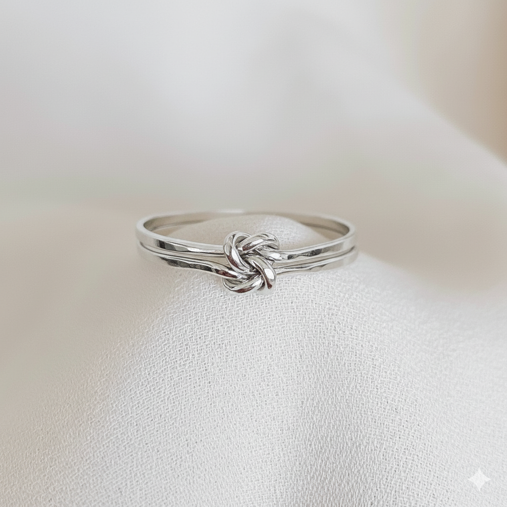 Double Strength Infinity Knot Ring