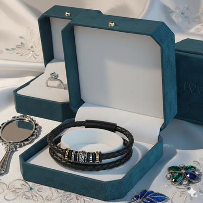 To My Son- Never forget how much I love you Bracelet