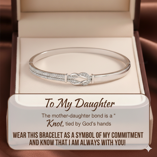 Love Knot Matching Mother-Daughter Bracelets