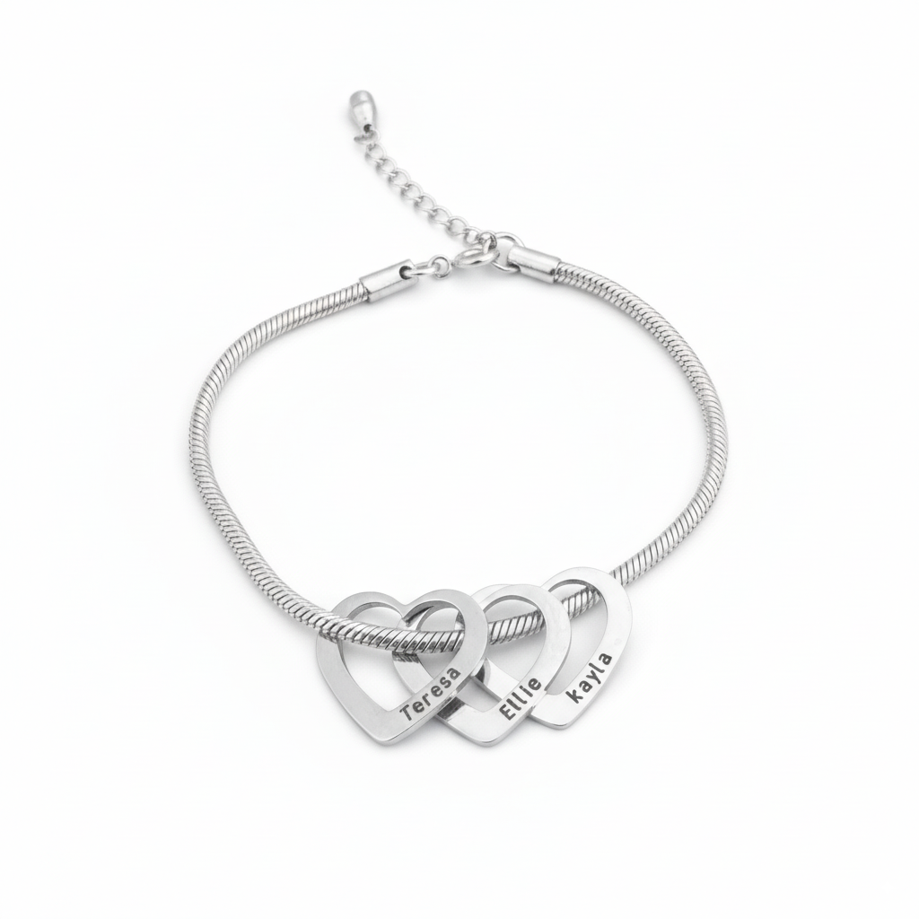 For Friend -You're My Favorite Bitch Heart Bracelet