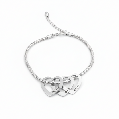 For Friend -You're My Favorite Bitch Heart Bracelet