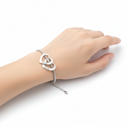 For Friend -You're My Favorite Bitch Heart Bracelet