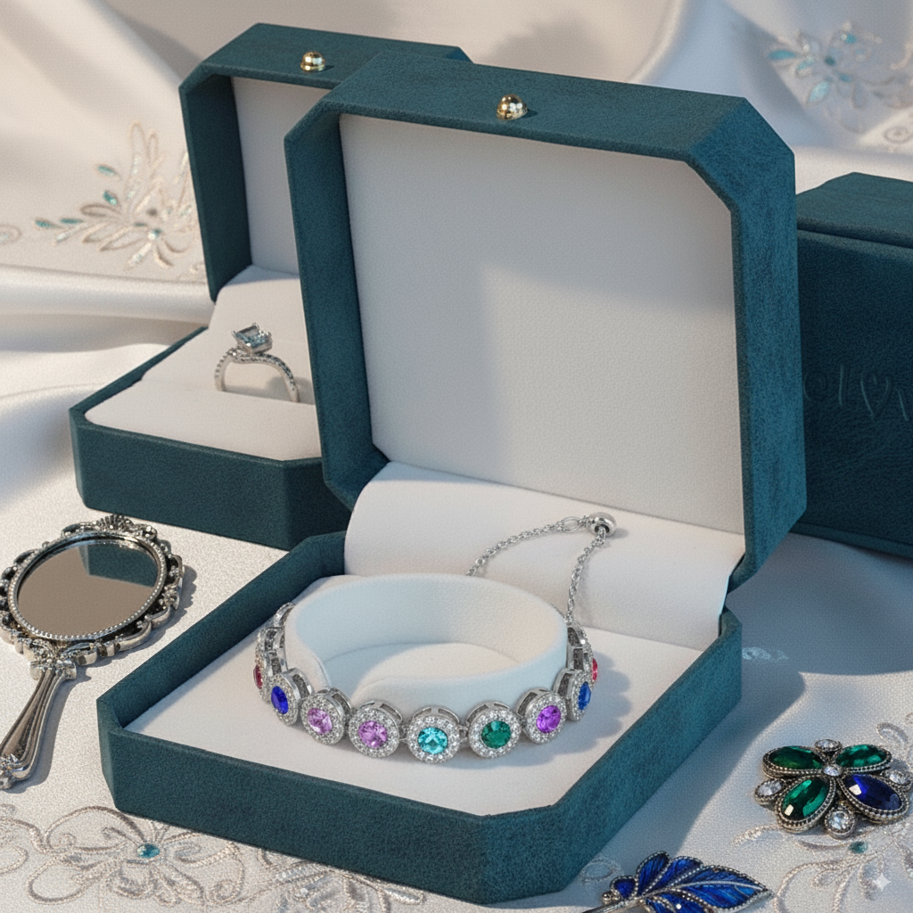 Celestial Bloom Birthstone Bracelet