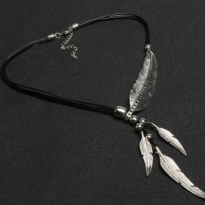🌊SUMMER HOT SALE✨NATIVE FEATHER WOMEN'S NECKLACE