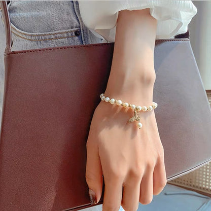 🌸2024 Spring Hot Sale✨FRESHWATER PEARL MERMAID BRACELET