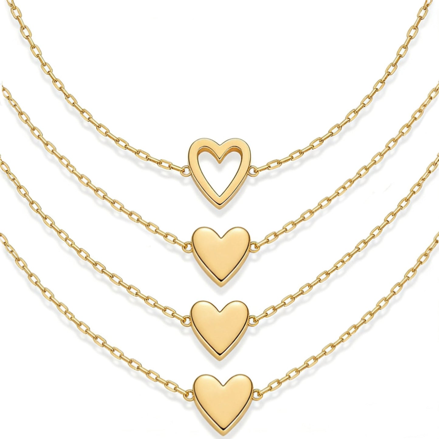 Mother & Daughter Forever Together Heart bracelet