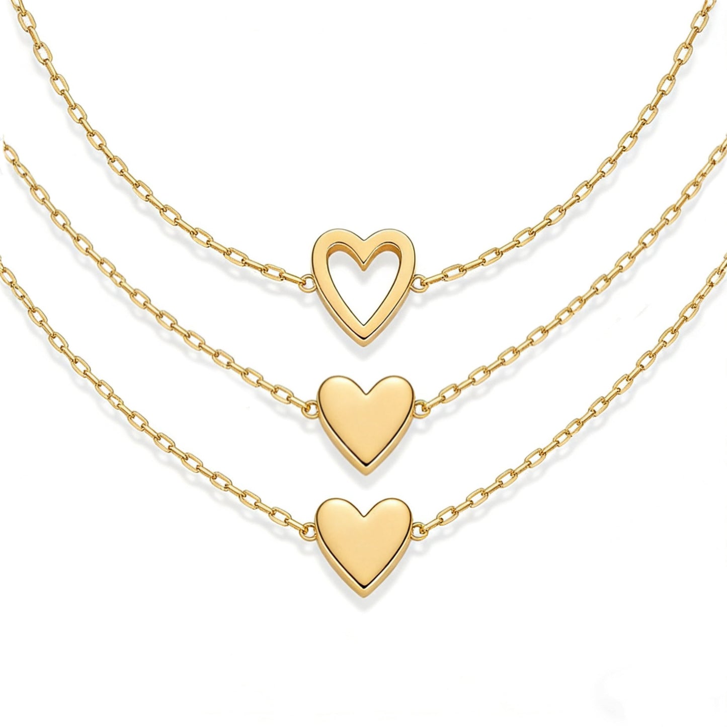 Mother & Daughter Forever Together Heart bracelet