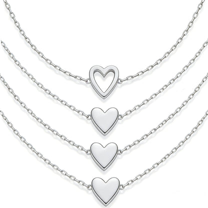 Mother & Daughter Forever Together Heart bracelet