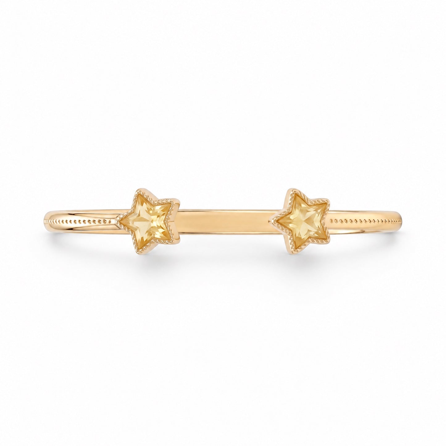 For Friend – Same Sky Forever Friend Gold Open Cuff Bracelet