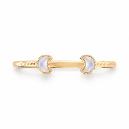 For Friend – Same Sky Forever Friend Gold Open Cuff Bracelet