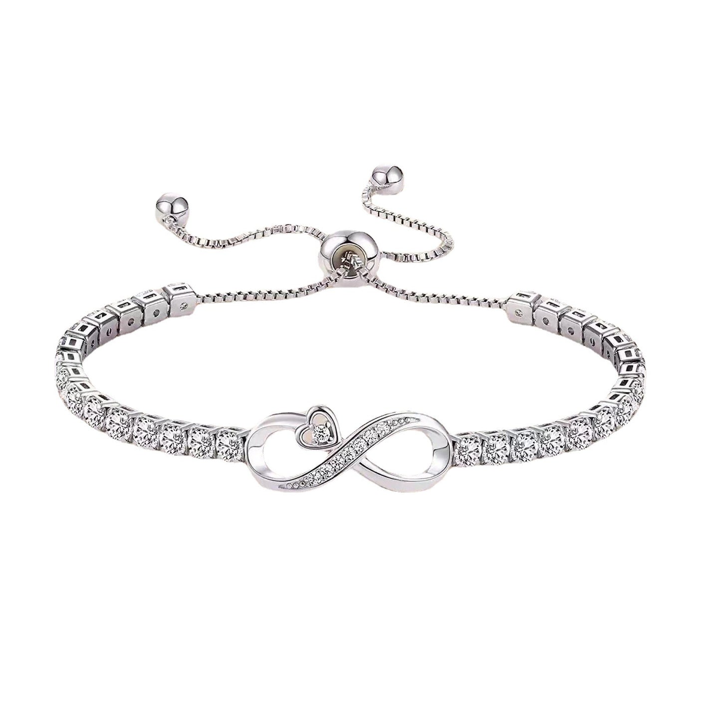 FOR DAUGHTER - I AM ALWAYS WITH YOU DIAMOND BRACELET