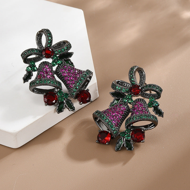 Hot Sale🎁Shiny Christmas Wind Chime Earrings