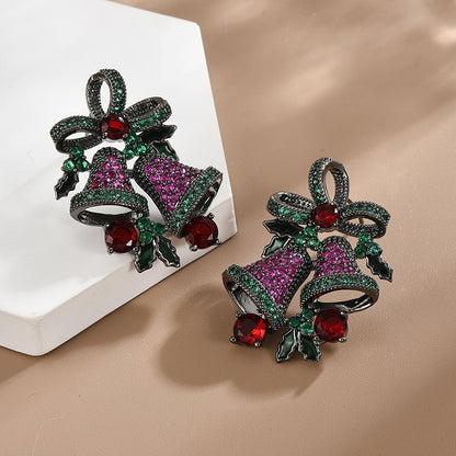 Hot Sale🎁Shiny Christmas Wind Chime Earrings
