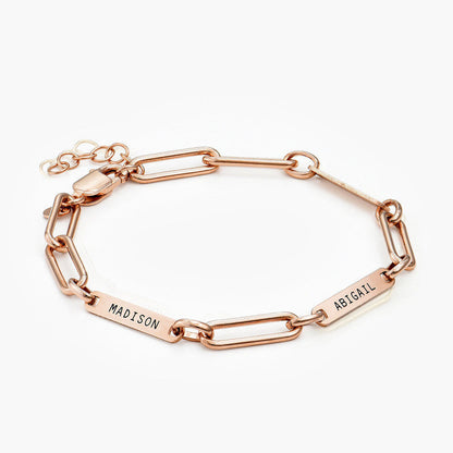 Minimalist Personalized Name Bracelet