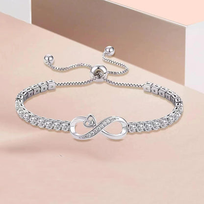 FOR DAUGHTER - I AM ALWAYS WITH YOU DIAMOND BRACELET