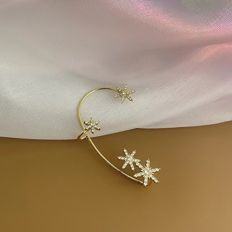 🌸Sparkling Snowflake Zircon Earrings