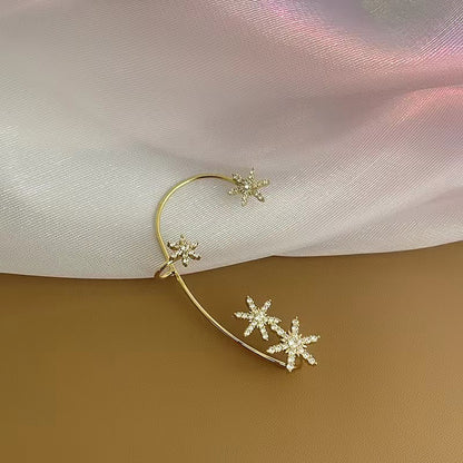 🌸Sparkling Snowflake Zircon Earrings