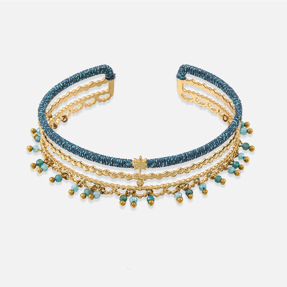 🌊Ocean Breeze Boho Cuff Bracelet- Bring the Ocean With You