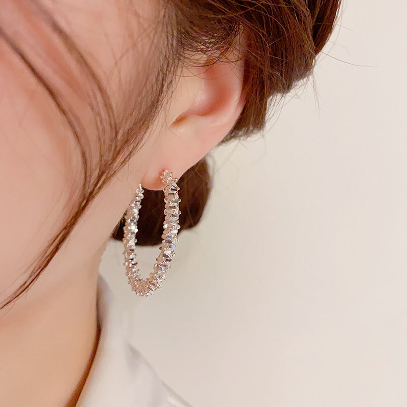 🌸French Style Hoop Earrings