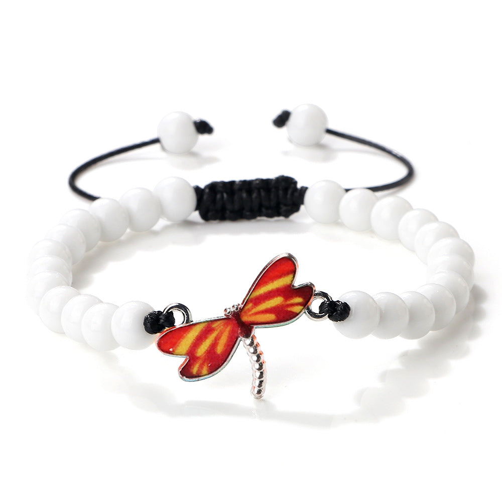 FOR MEMORIAL - THEY FLY WITH US EVERY DAY DRAGONFLY BRACELET