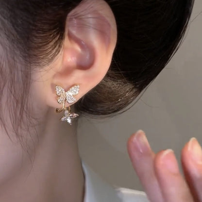 🌸Butterfly Zircon Stud Earrings