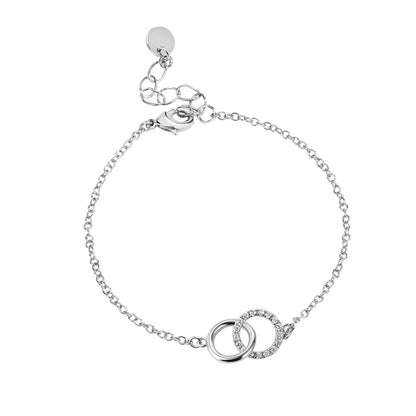 For Friend- We Are Forever Linked Together Circle Bracelet