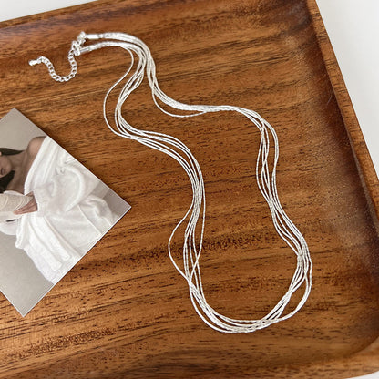 Hot Sale🎁Galaxy Sparkle Multi-layered Metal Necklace