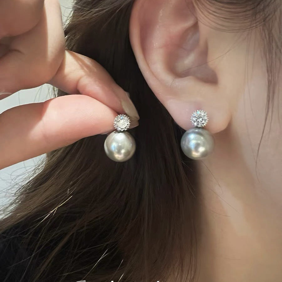 🌸French Style Minimalist Pearl Earrings