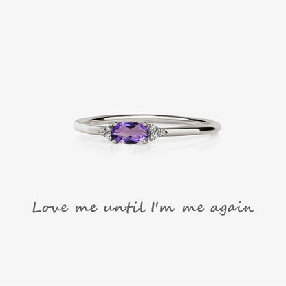 For Self - Love me until I am me again Ring