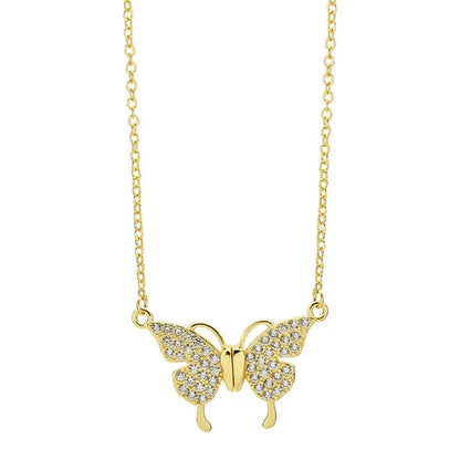 🔥Summer Hot Sale🌊Magnetic Clasp Butterfly Necklace