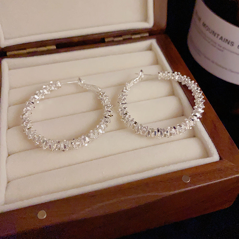 🌸French Style Hoop Earrings