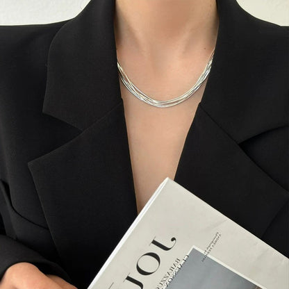 Hot Sale🎁Galaxy Sparkle Multi-layered Metal Necklace