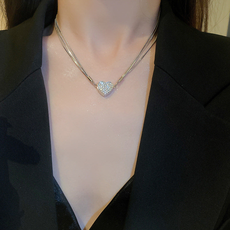 Hot Sale🎁Magnetic Love Patchwork Necklace