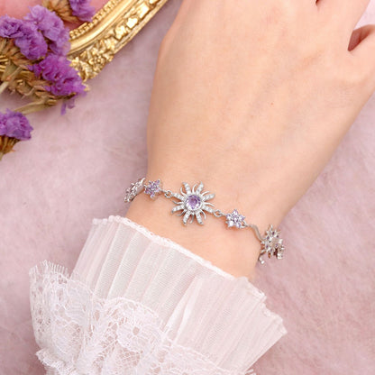 Sunflower Princess Gemstone Bracelet