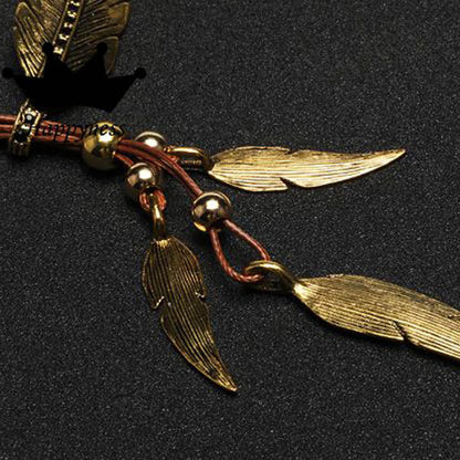 🌊SUMMER HOT SALE✨NATIVE FEATHER WOMEN'S NECKLACE