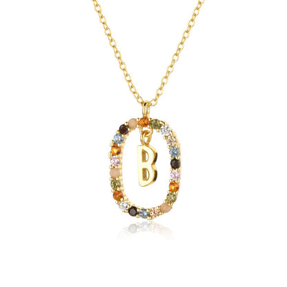 Diamond Alphabet Necklace - Define It By You