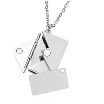 🌸2024 Spring Hot Sale✨Customized Envelope Necklace