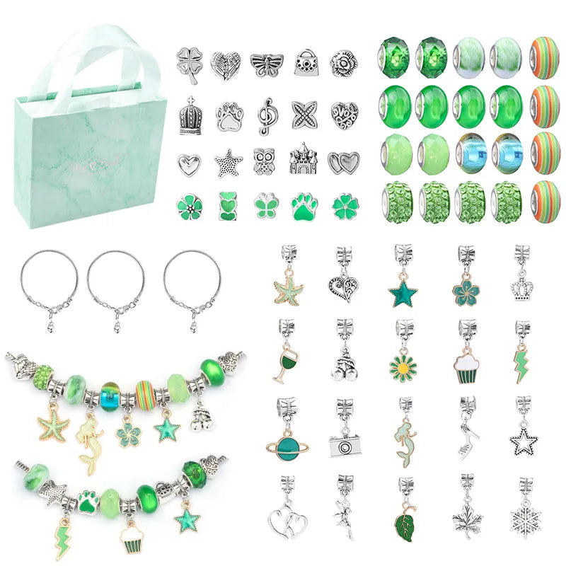 🎄24 DAYS OF CHRISTMAS ADVENT CALENDAR BRACELETS SET