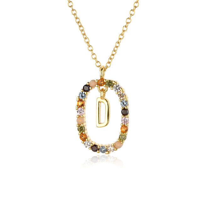 Diamond Alphabet Necklace - Define It By You