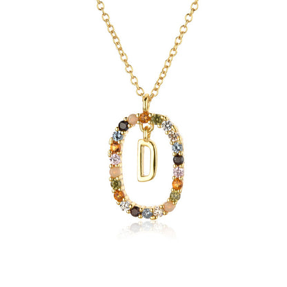 Diamond Alphabet Necklace - Define It By You