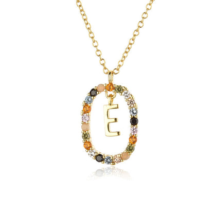 Diamond Alphabet Necklace - Define It By You