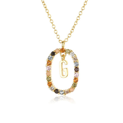 Diamond Alphabet Necklace - Define It By You