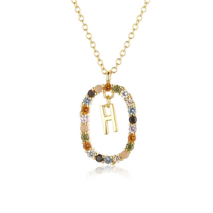 Diamond Alphabet Necklace - Define It By You