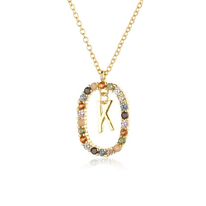 Diamond Alphabet Necklace - Define It By You