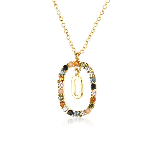 Diamond Alphabet Necklace - Define It By You