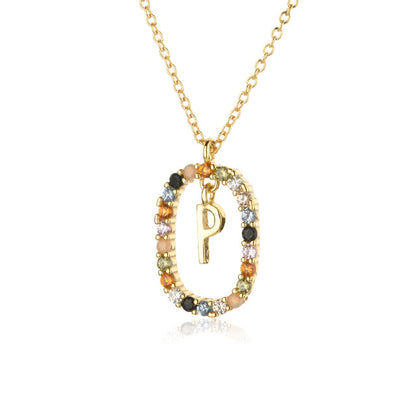 Diamond Alphabet Necklace - Define It By You