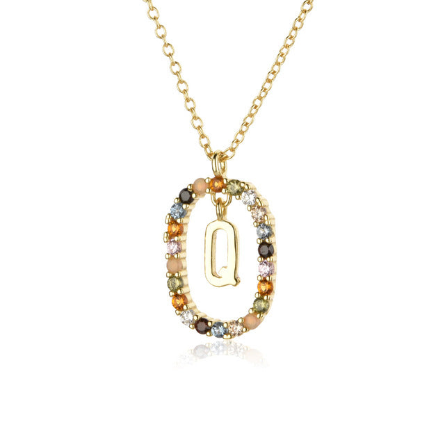 Diamond Alphabet Necklace - Define It By You