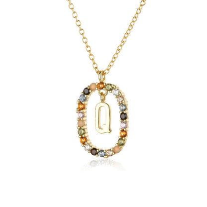 Diamond Alphabet Necklace - Define It By You