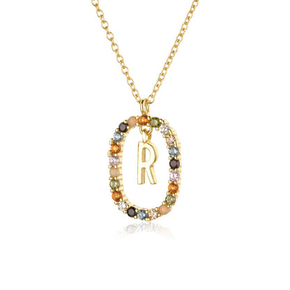 Diamond Alphabet Necklace - Define It By You